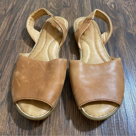 Born Shoes Born Trang Menorca Open Toe Slingback Sandals